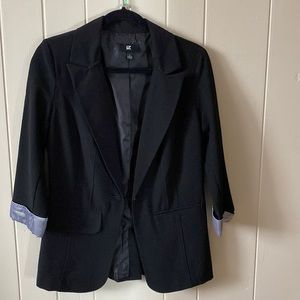 Black Preppy Blazer